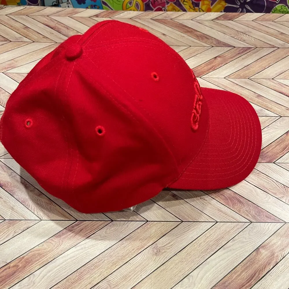 Twins Enterprises Red Georgia Embroidery Adjustable Baseball Hat